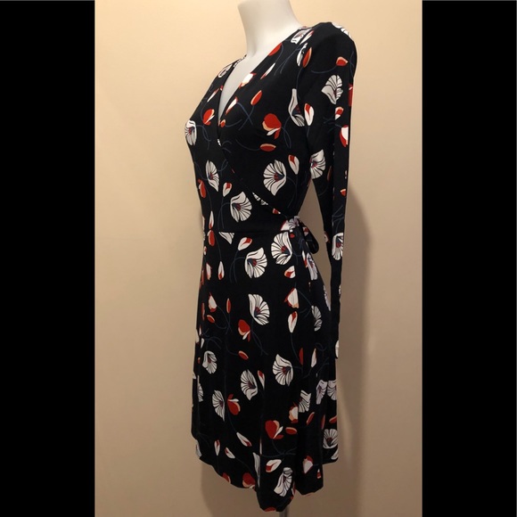 LOFT BLOOM WRAP DRESS 👗 Size XS - Picture 8 of 17